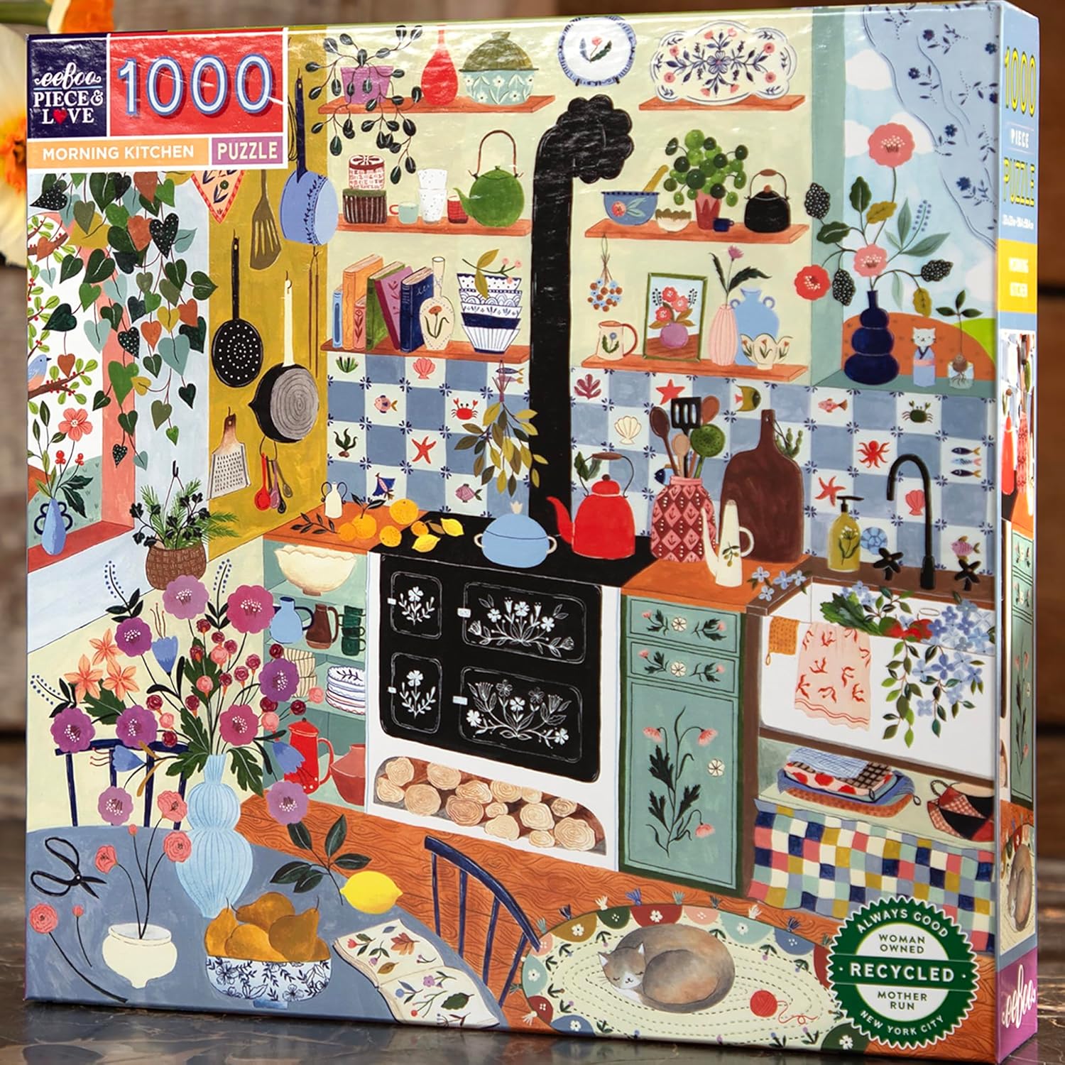 Reggeli Konyha Eeboo 1000 darabos kirakó puzzle (EB - PZTMNK) - puzzlegarden