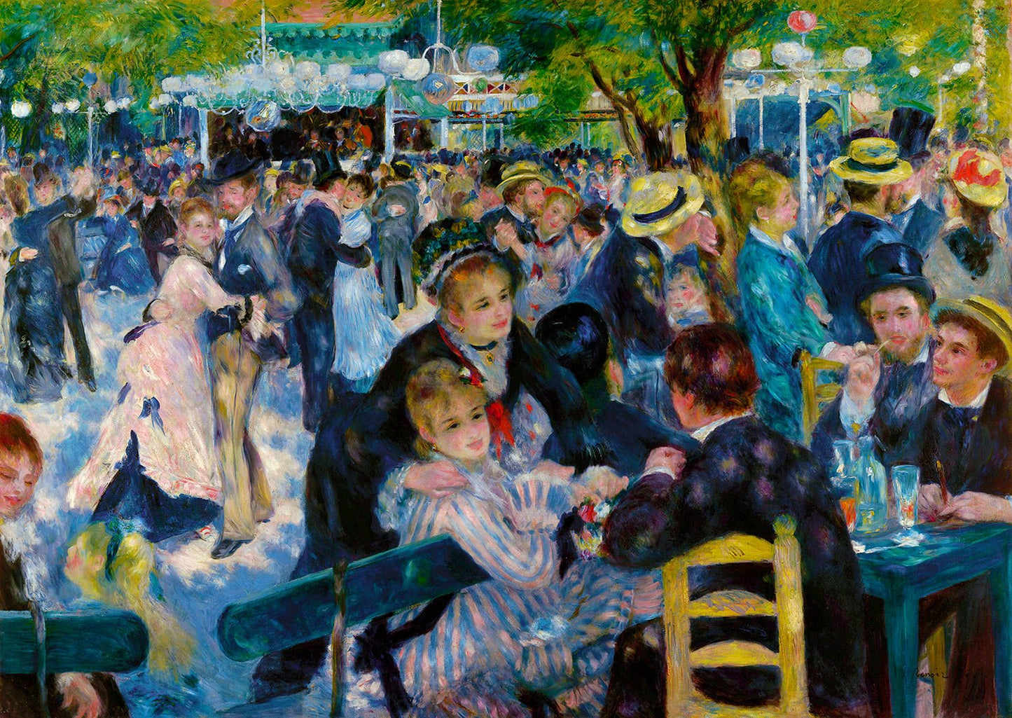 Renoir - Bál a Moulin de la Galette - ben Enjoy 1000 darabos kirakó puzzle (EN - 1206) - puzzlegarden
