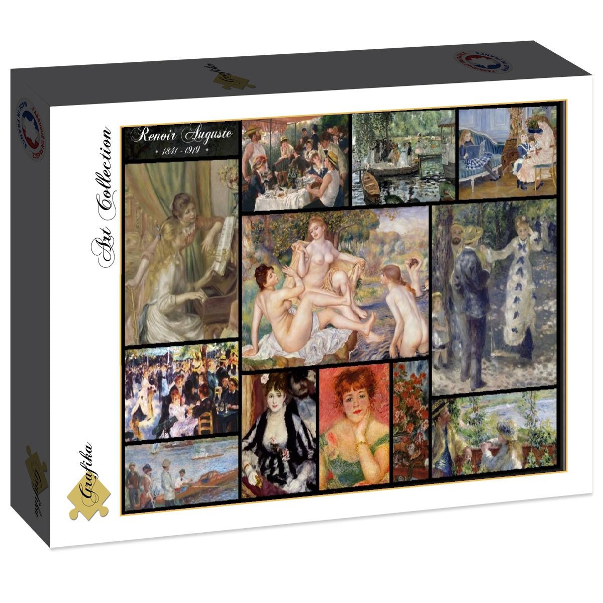 Renoir – Kollázs Grafika 2000 darabos kirakó puzzle (GR-30212) - puzzlegarden