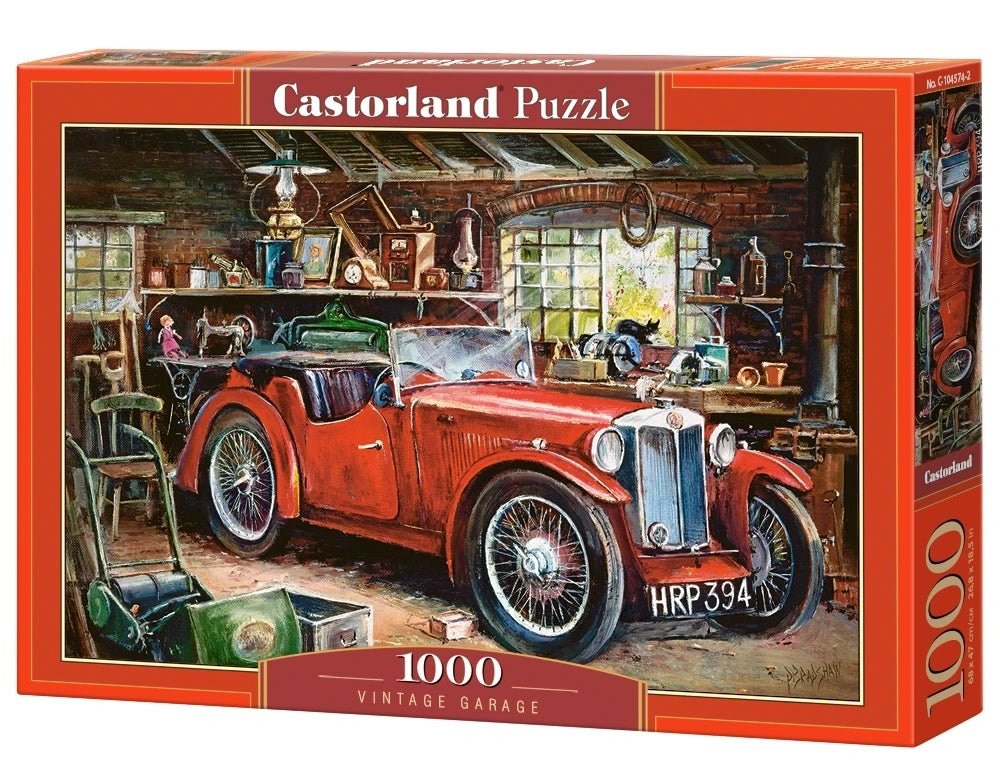 Retro Garázs Castorland 1000 darabos kirakó puzzle (C - 104574) - puzzlegarden