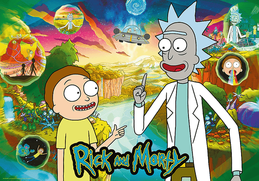 Rick és Morty Trefl 1000 darabos kirakó puzzle (TR - 10838) - puzzlegarden