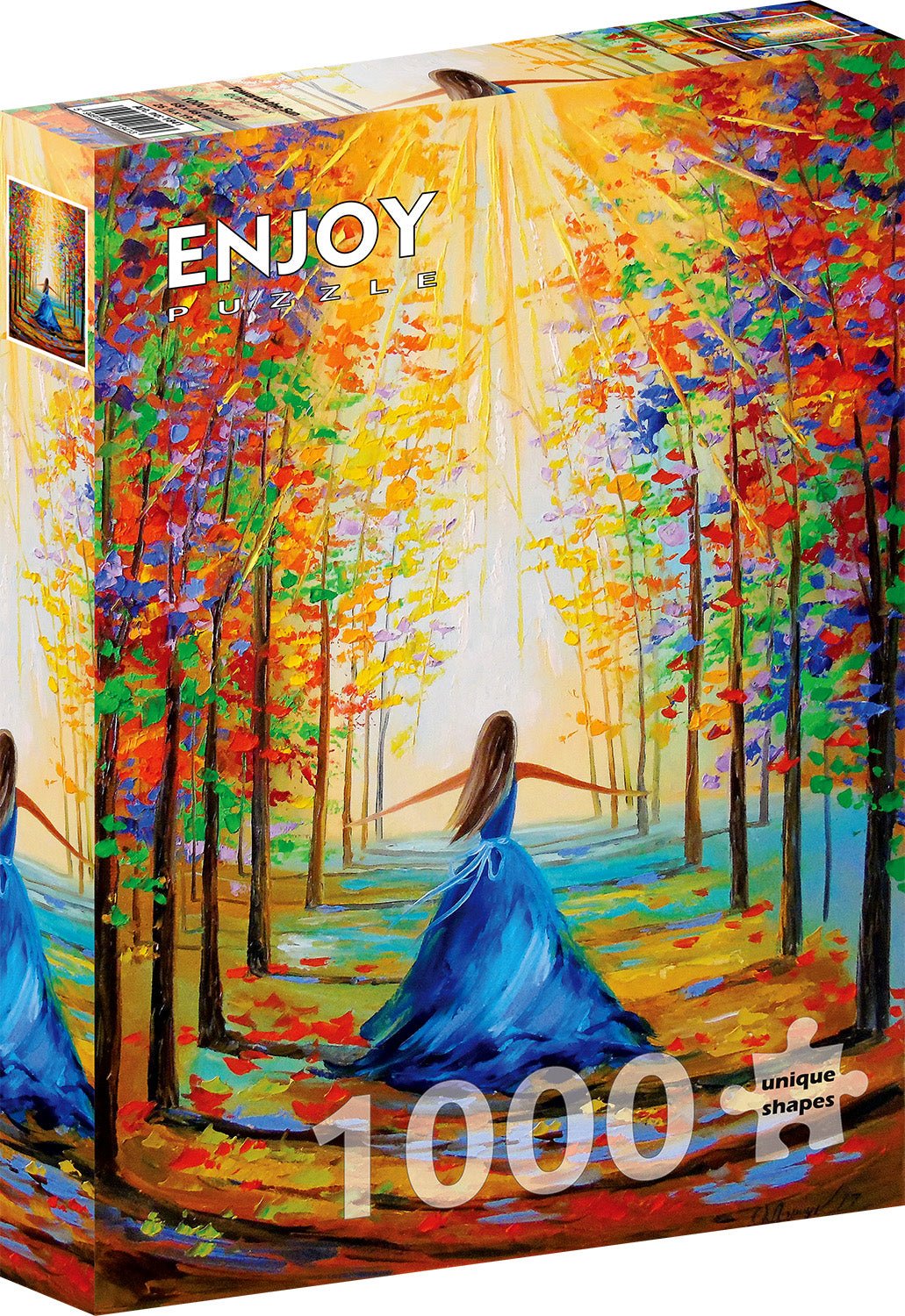 Rohanás a Nap felé Enjoy 1000 darabos kirakó puzzle (EN - 1841) - puzzlegarden