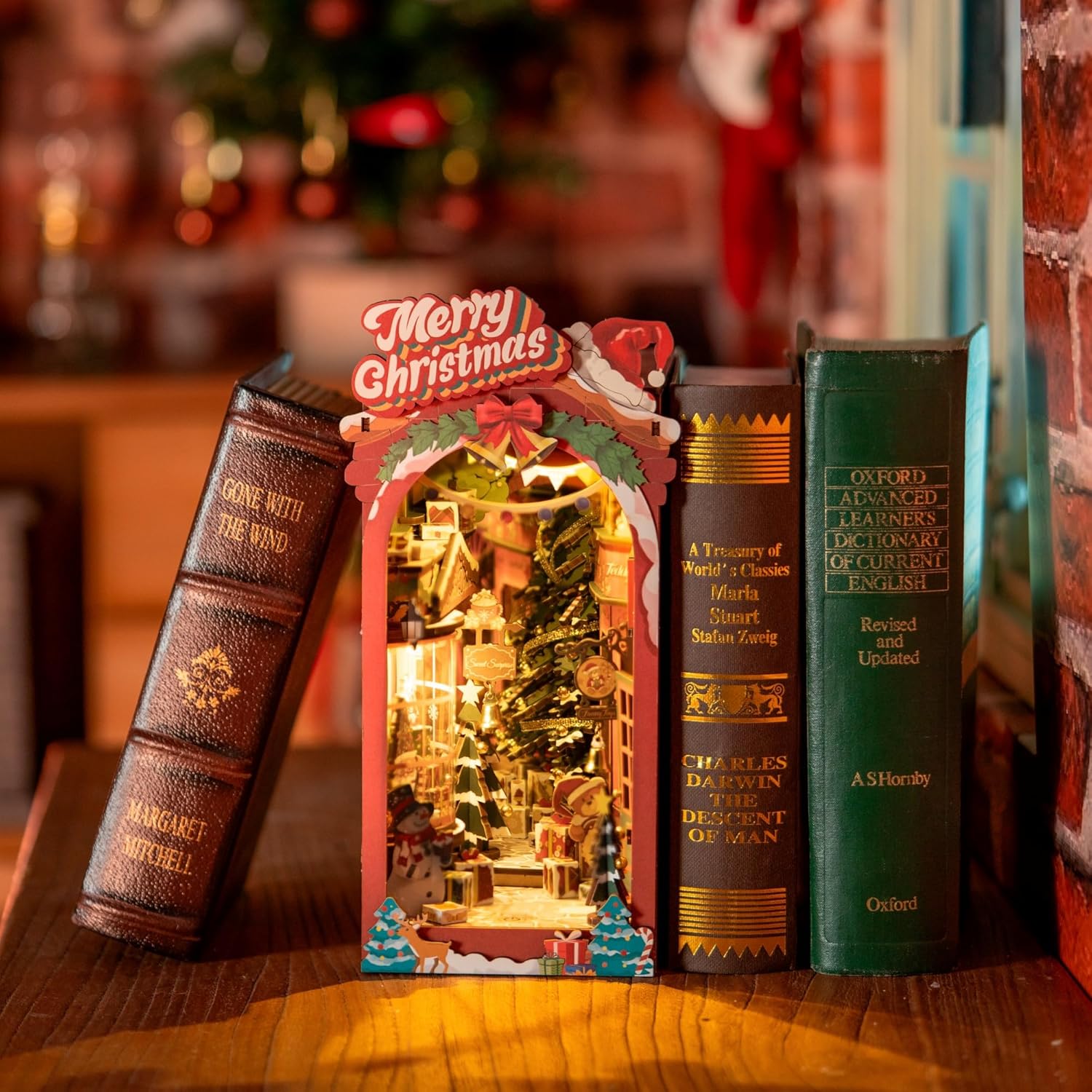 Rolife - Karácsonyi Utca Robotime 289 darabos kirakó puzzle (RO - TGC06) - puzzlegarden