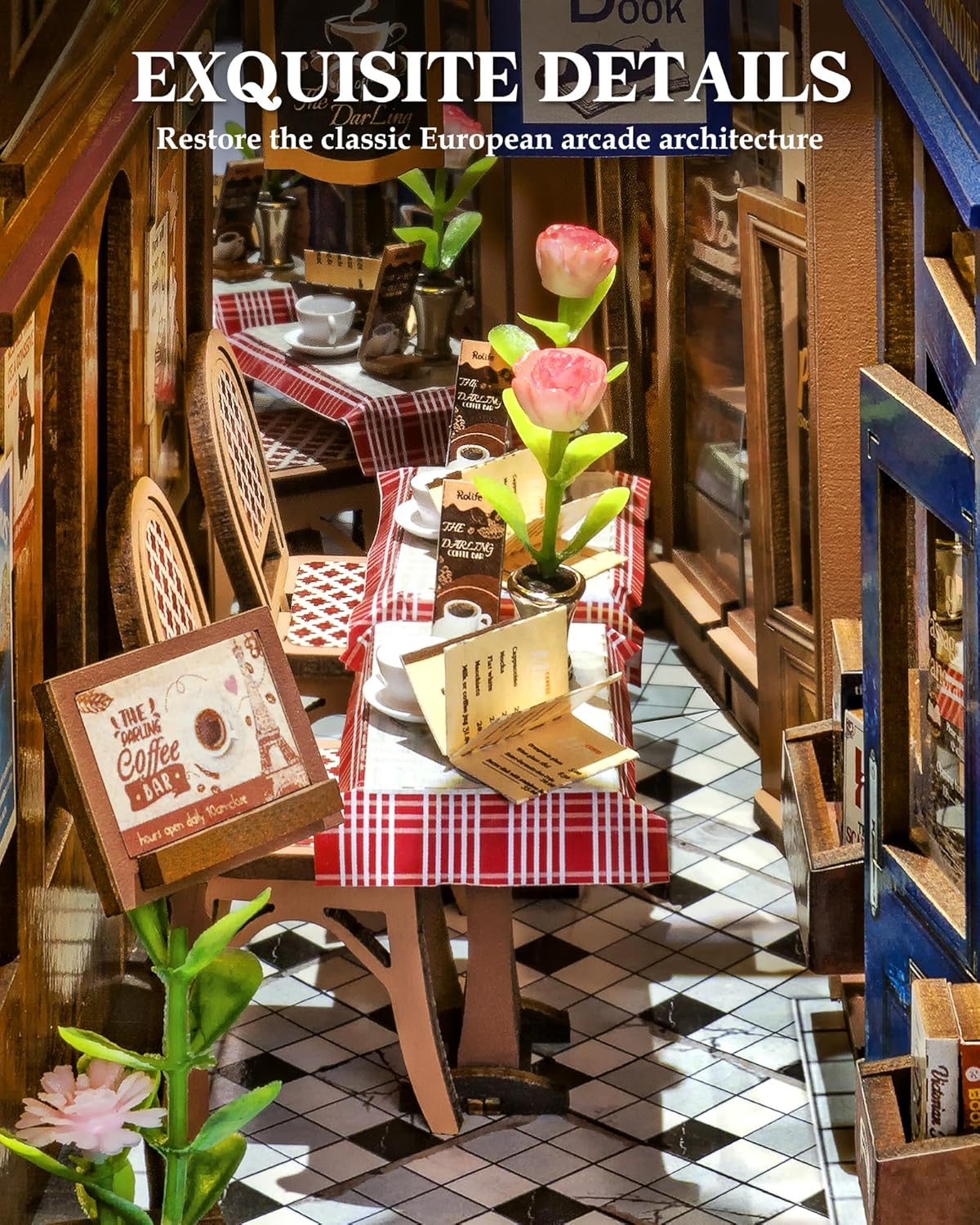 Rolife - Szerelmes sétány Robotime 148 darabos kirakó puzzle (RO - TGB10) - puzzlegarden