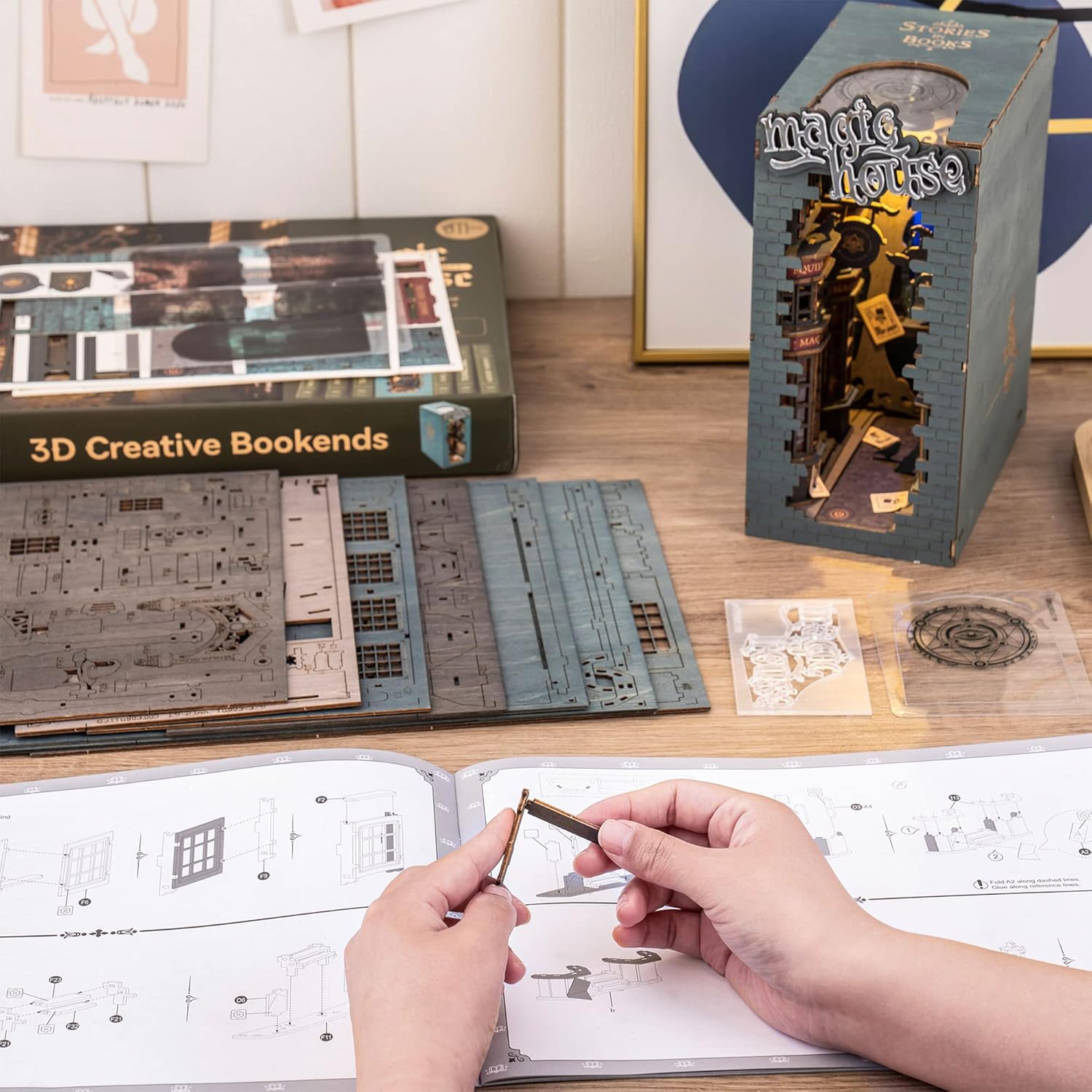 Rolife - Varázslatos átjáró Robotime 216 darabos kirakó puzzle (RO - TGB03) - puzzlegarden