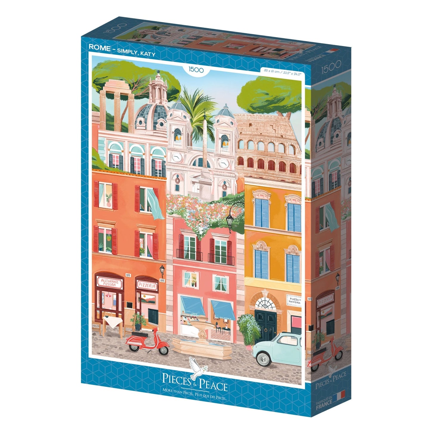 Róma Pieces & Peace 1500 darabos kirakó puzzle (PaP - 0083) - puzzlegarden