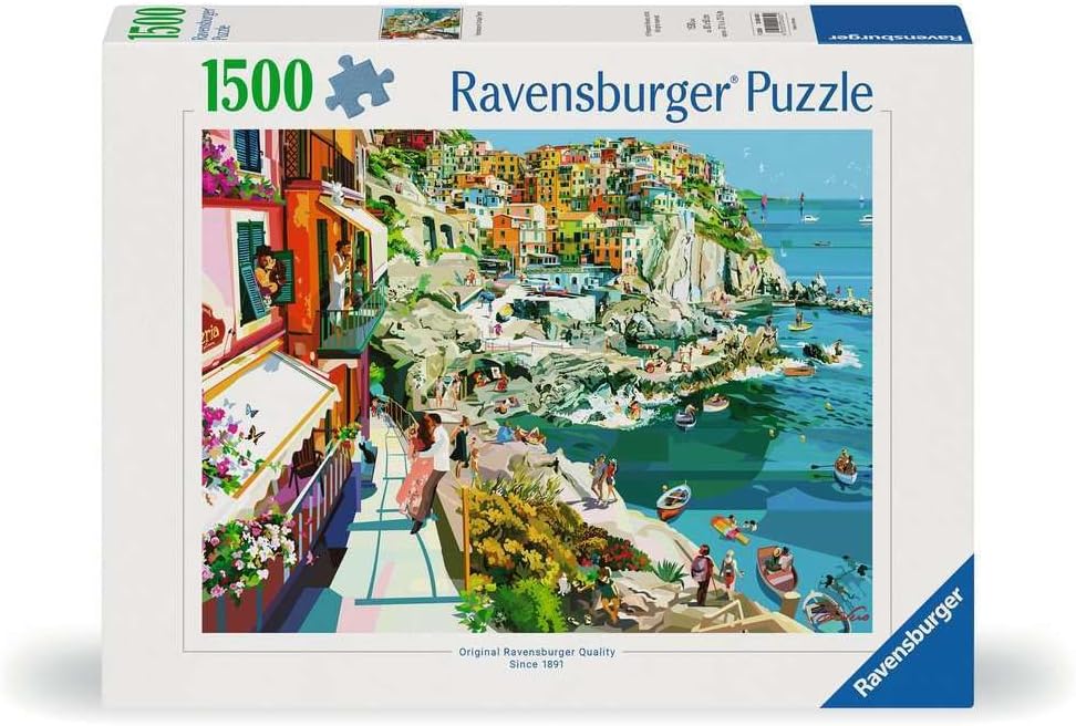 Románc Cinque Terrén Ravensburger 1500 darabos kirakó puzzle (RA - 12000430) - puzzlegarden