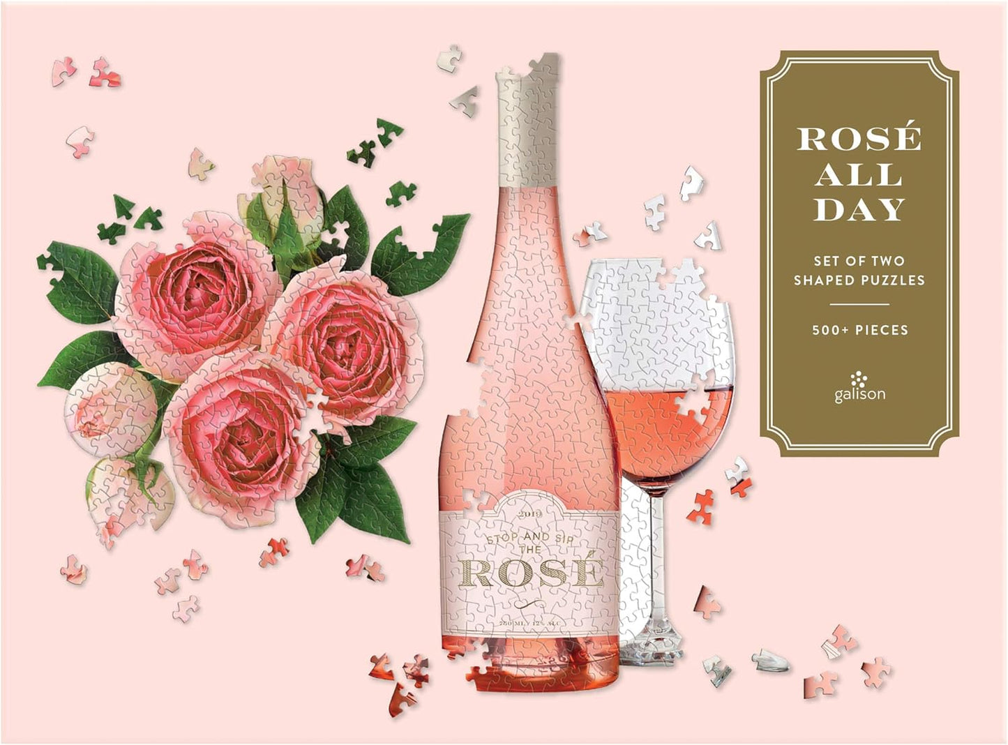 Rosé All Day Galison 500 darabos kirakó puzzle (GA - M052720B) - puzzlegarden