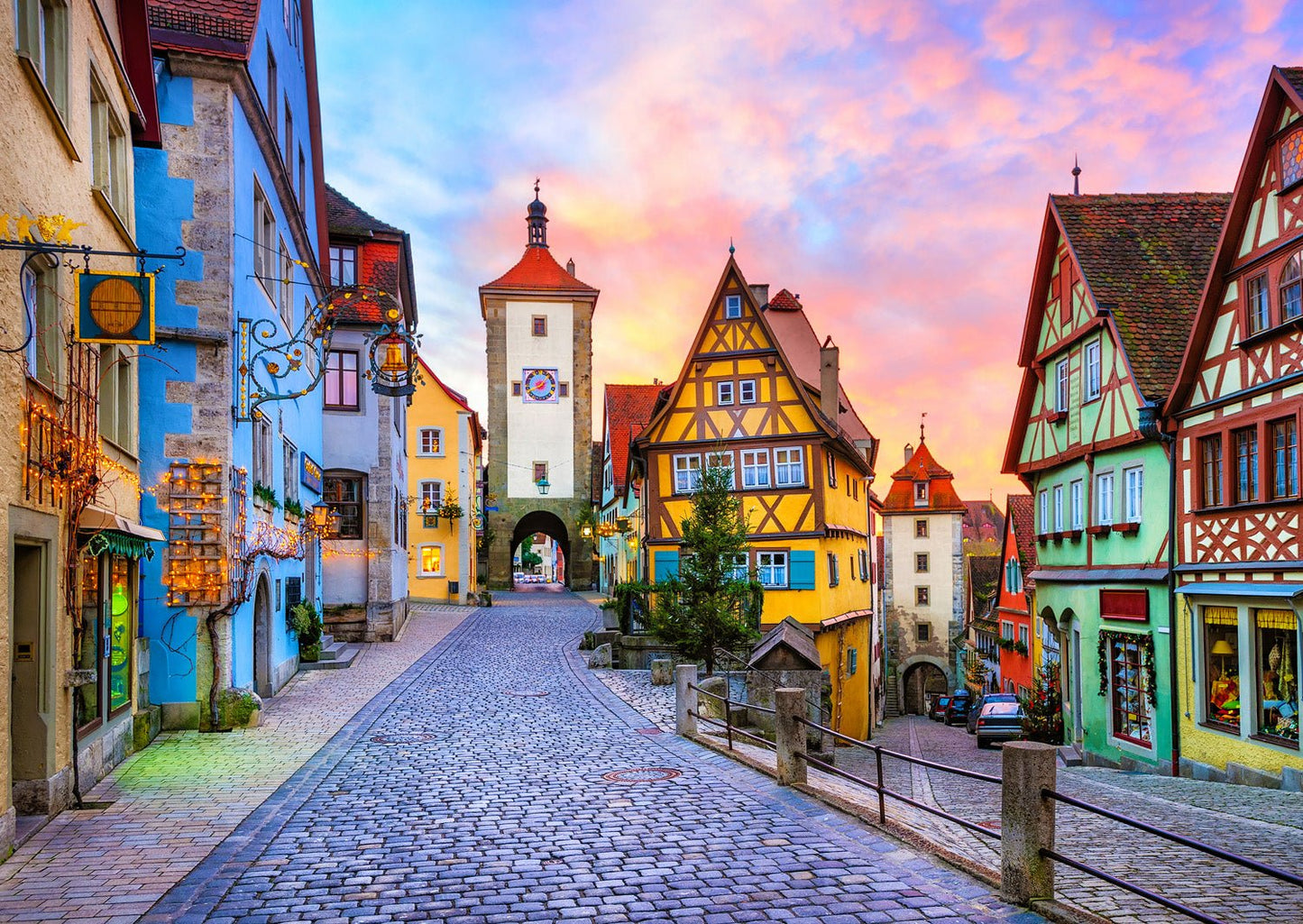 Rothenburg óváros, Németország Enjoy 1000 darabos kirakó puzzle (EN - 2070) - puzzlegarden