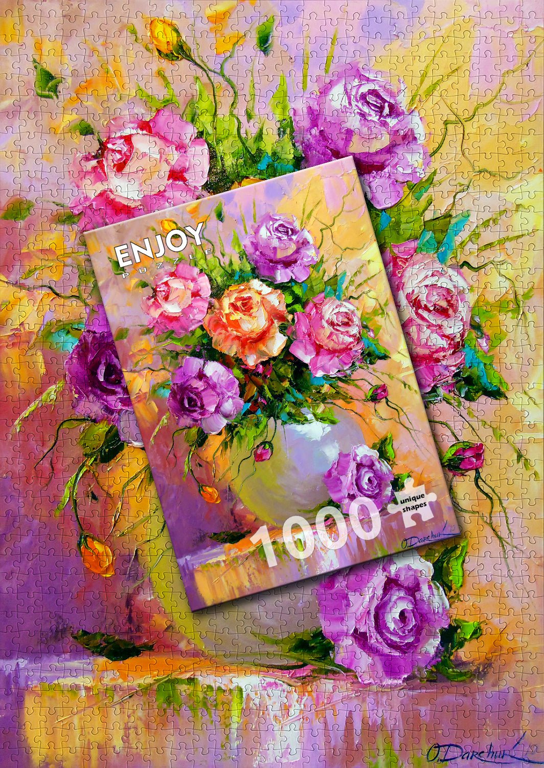 Rózsa Csokor Enjoy 1000 darabos kirakó puzzle (EN - 1775) - puzzlegarden