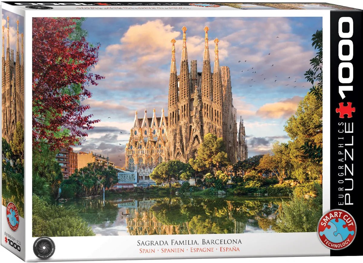 Sagrada Família, Barcelona Eurographics 1000 darabos kirakó puzzle (EUR-6000-6166) - puzzlegarden