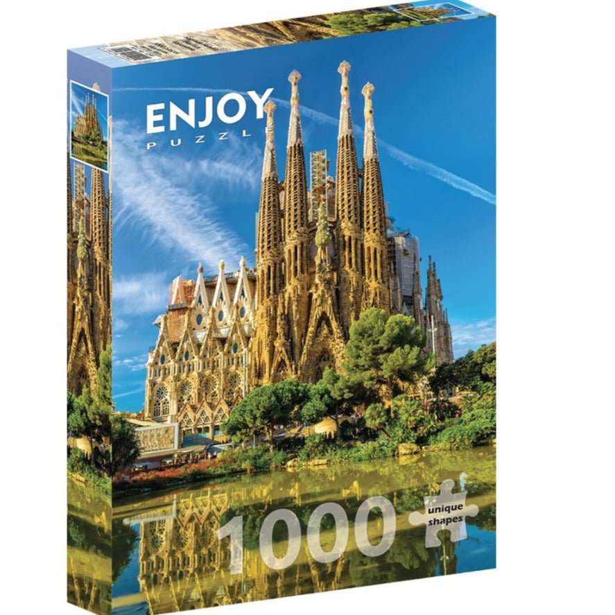 Sagrada Familia Enjoy 1000 darabos kirakó puzzle (EN - 1299) - puzzlegarden