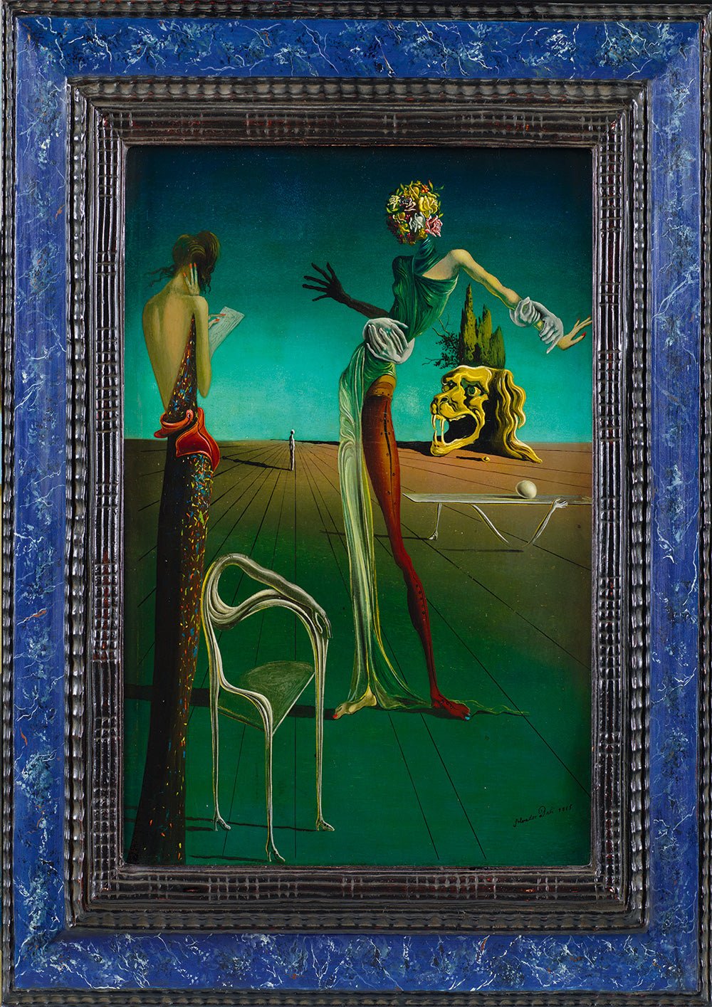 Salvador Dalí - Nő Rózsa fejjel Bluebird 1000 darabos kirakó puzzle (BB - 60106) - puzzlegarden