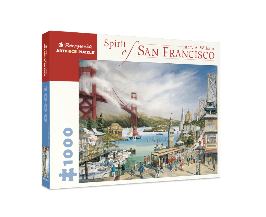 San Francisco Pomegranate 1000 darabos kirakó puzzle (POM - AA677) - puzzlegarden