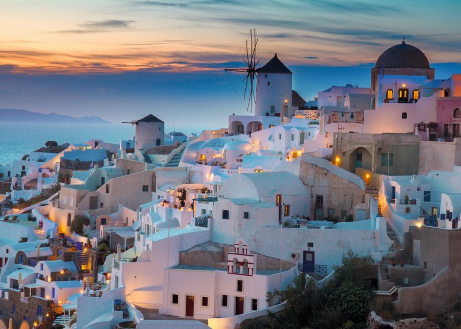 Santorini Este Ravensburger 1000 darabos kirakó puzzle (RA - 12000663) - puzzlegarden