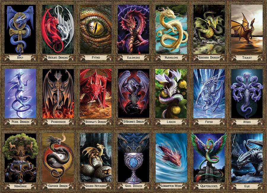 Sárkányjóslat Cobble Hill 1000 darabos kirakó puzzle (CH - 40321) - puzzlegarden