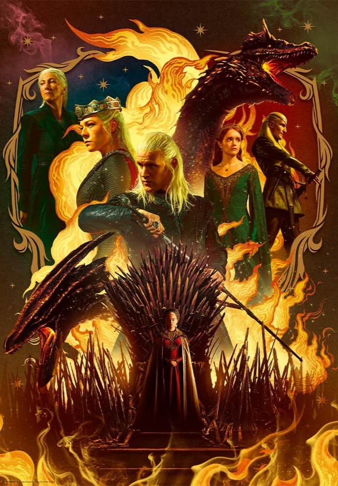 Sárkányok háza Trefl 1000 darabos kirakó puzzle (TR - 12068) - puzzlegarden