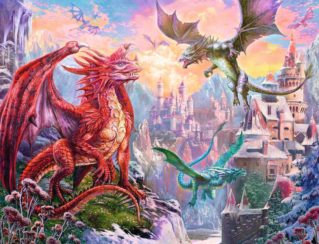 Sárkányország Ravensburger 2000 darabos kirakó puzzle (RA - 16717) - puzzlegarden