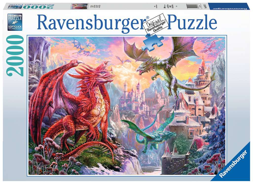 Sárkányország Ravensburger 2000 darabos kirakó puzzle (RA - 16717) - puzzlegarden