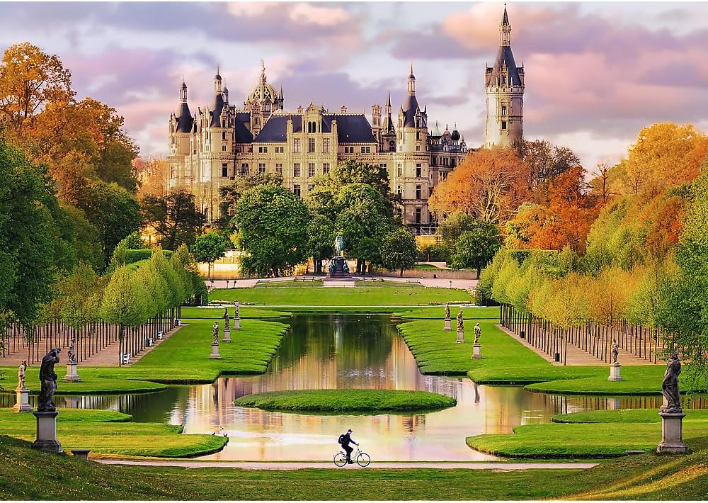 Schwerin Kastély, Németország Trefl 1000 darabos kirakó puzzle (TR - 10814) - puzzlegarden