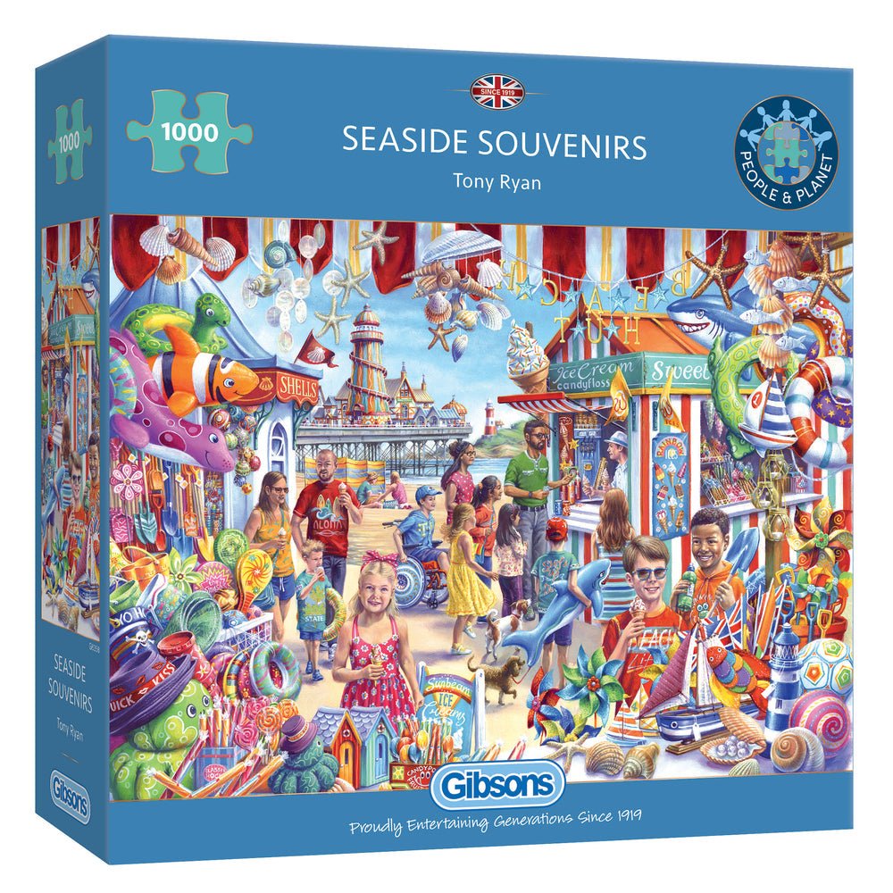Tengerparti szuvenírek Gibsons 1000 darabos kirakó puzzle (G - G6358) - puzzlegarden