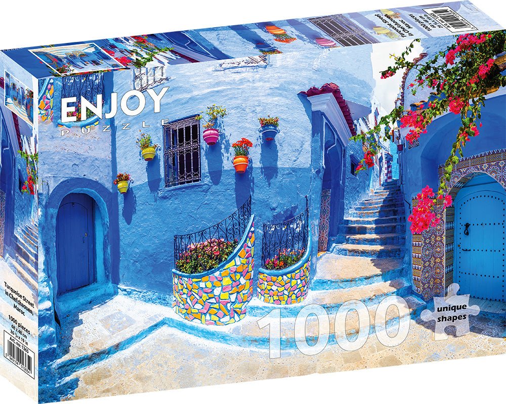 Sefsáven, Marokkó Enjoy 1000 darabos kirakó puzzle (EN - 1365) - puzzlegarden