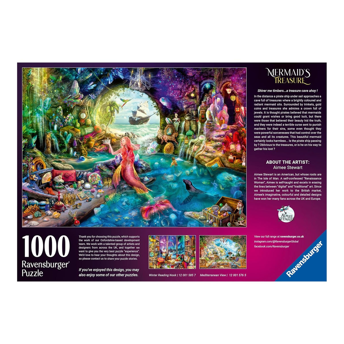 Sellők kincse Ravensburger 1000 darabos kirakó puzzle (RA-12001577) - puzzlegarden