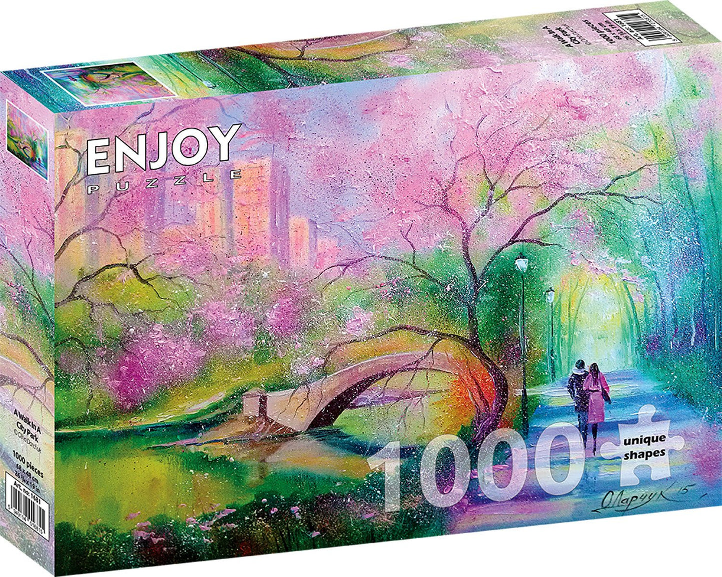 Séta a Parkban Enjoy 1000 darabos kirakó puzzle (EN - 1681) - puzzlegarden
