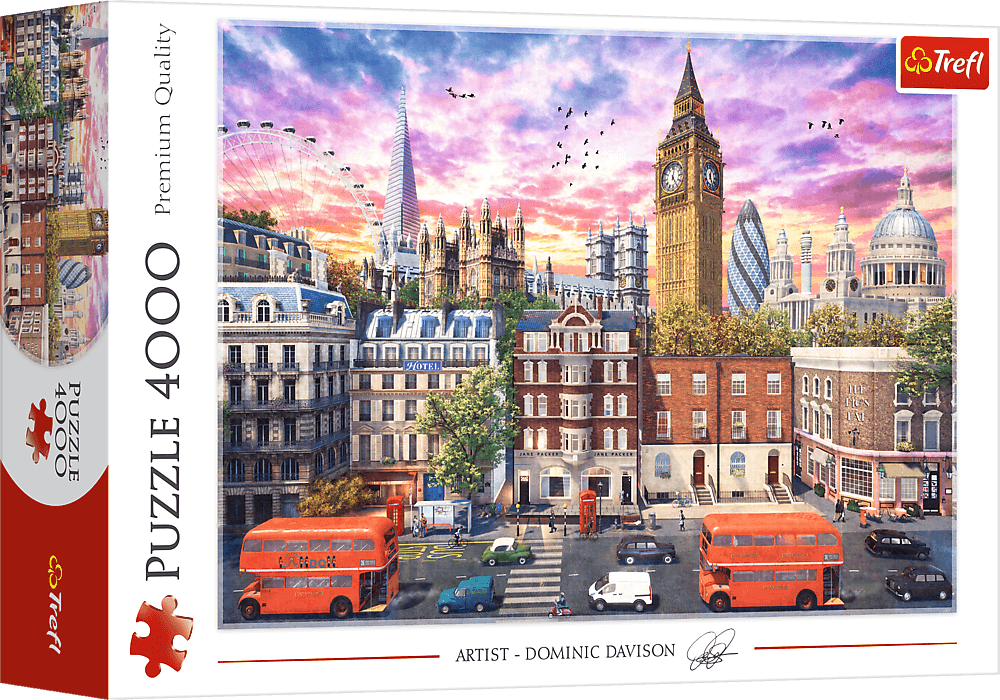 Séta Londonban Trefl 4000 darabos kirakó puzzle (TR - 45010) - puzzlegarden
