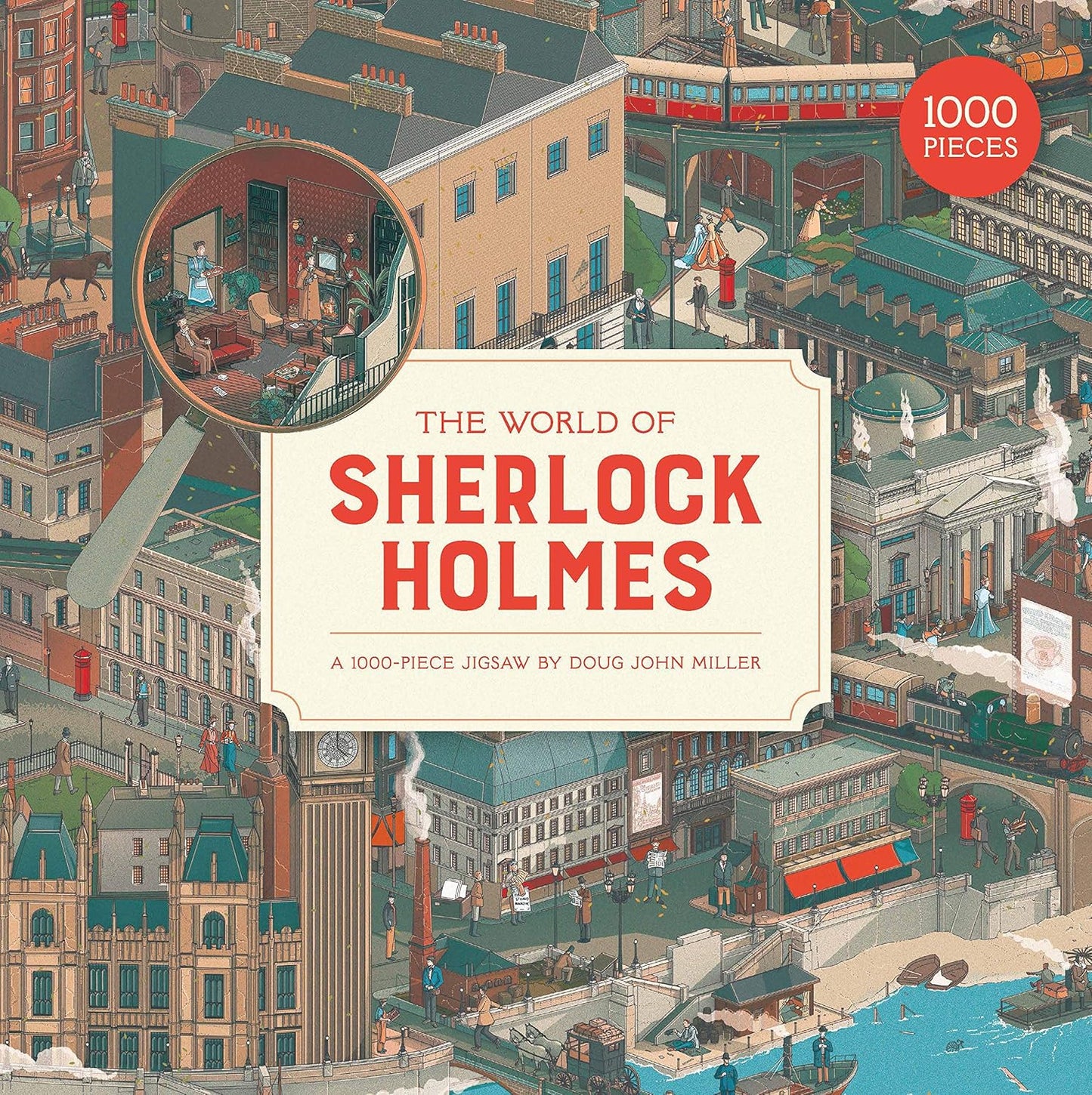 Sherlock Holmes világa Laurence King 1000 darabos kirakó puzzle (LK - 9781786277497) - puzzlegarden