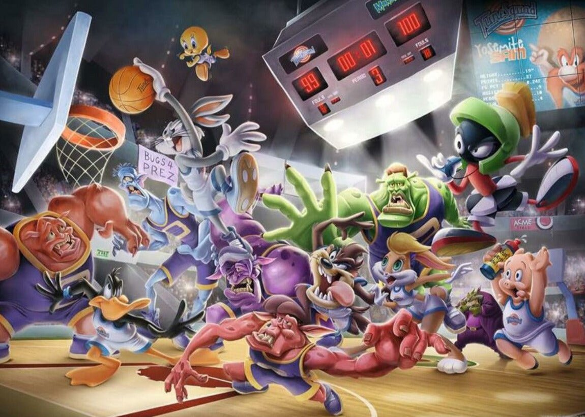 Space Jam Ravensburger 1000 darabos kirakó puzzle (RA - 12000406) - puzzlegarden