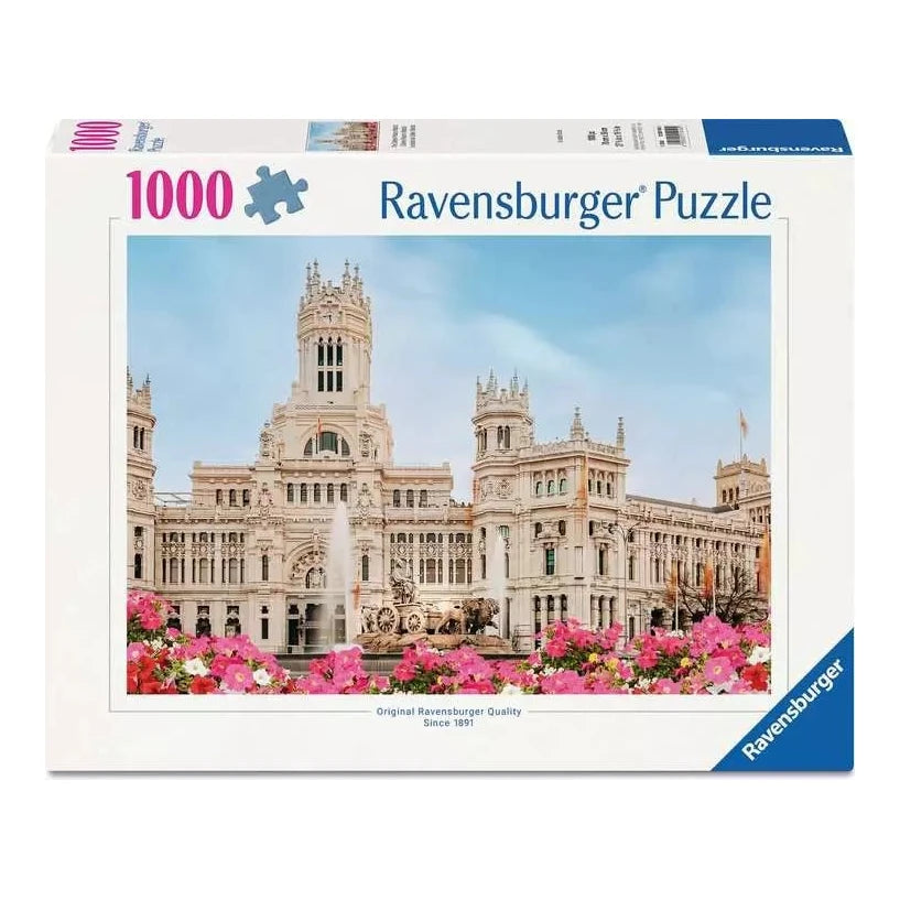 Spanyol tájak - A Cibeles - palota, Madrid Ravensburger 1000 darabos kirakó puzzle (RA-12001914) - puzzlegarden