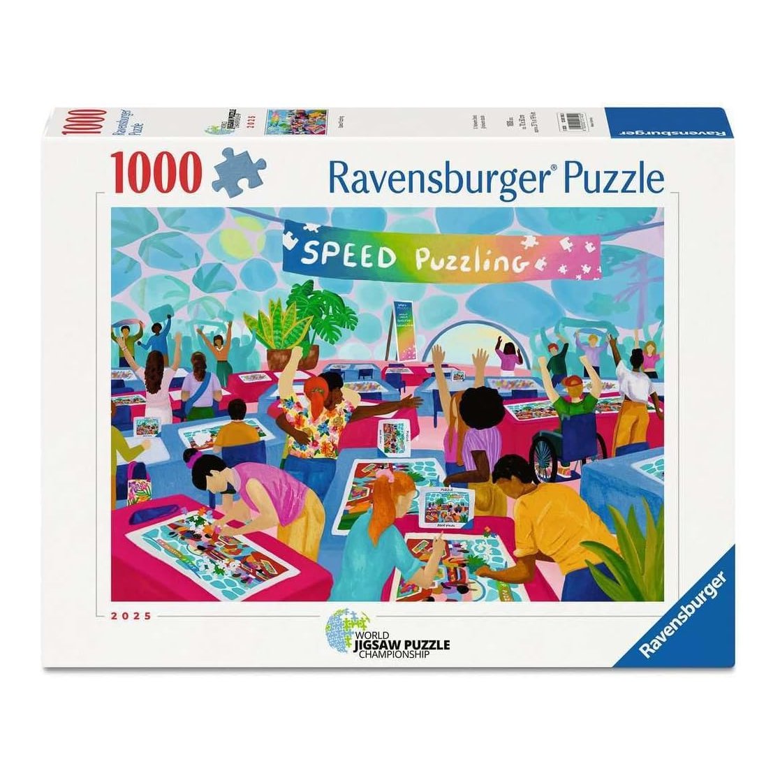 Speed Puzzling - WJPC 2025 Ravensburger 1000 darabos kirakó puzzle (RA-12001740) - puzzlegarden