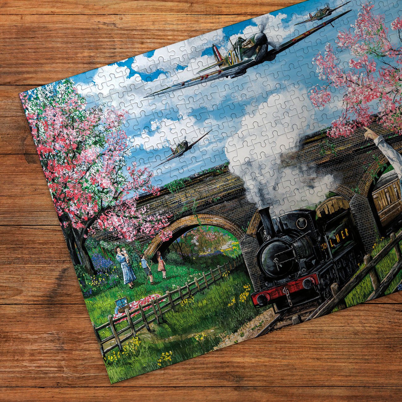 Spitfire - meglepetés Gibsons 1000 darabos kirakó puzzle (G-G6460) - puzzlegarden