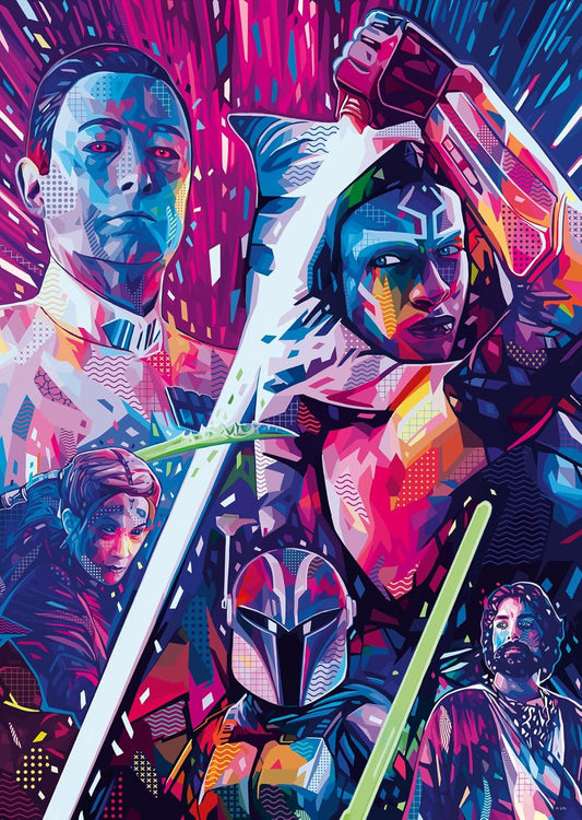 Star Wars - Ahsoka - XXL Ravensburger 500 darabos kirakó puzzle (RA - 12001340) - puzzlegarden