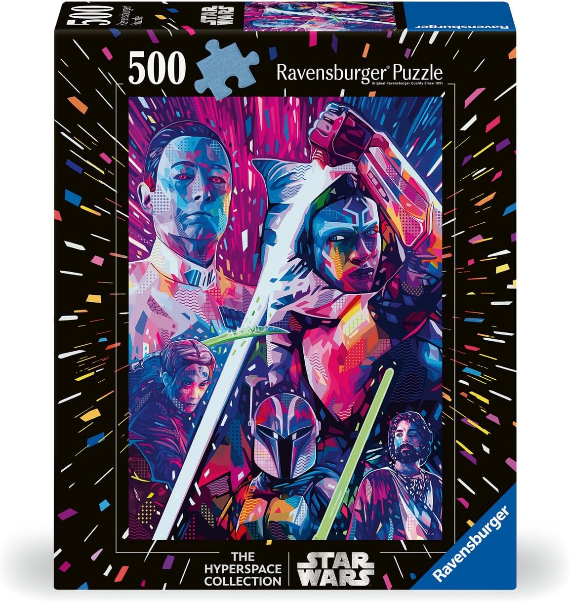 Star Wars - Ahsoka - XXL Ravensburger 500 darabos kirakó puzzle (RA - 12001340) - puzzlegarden