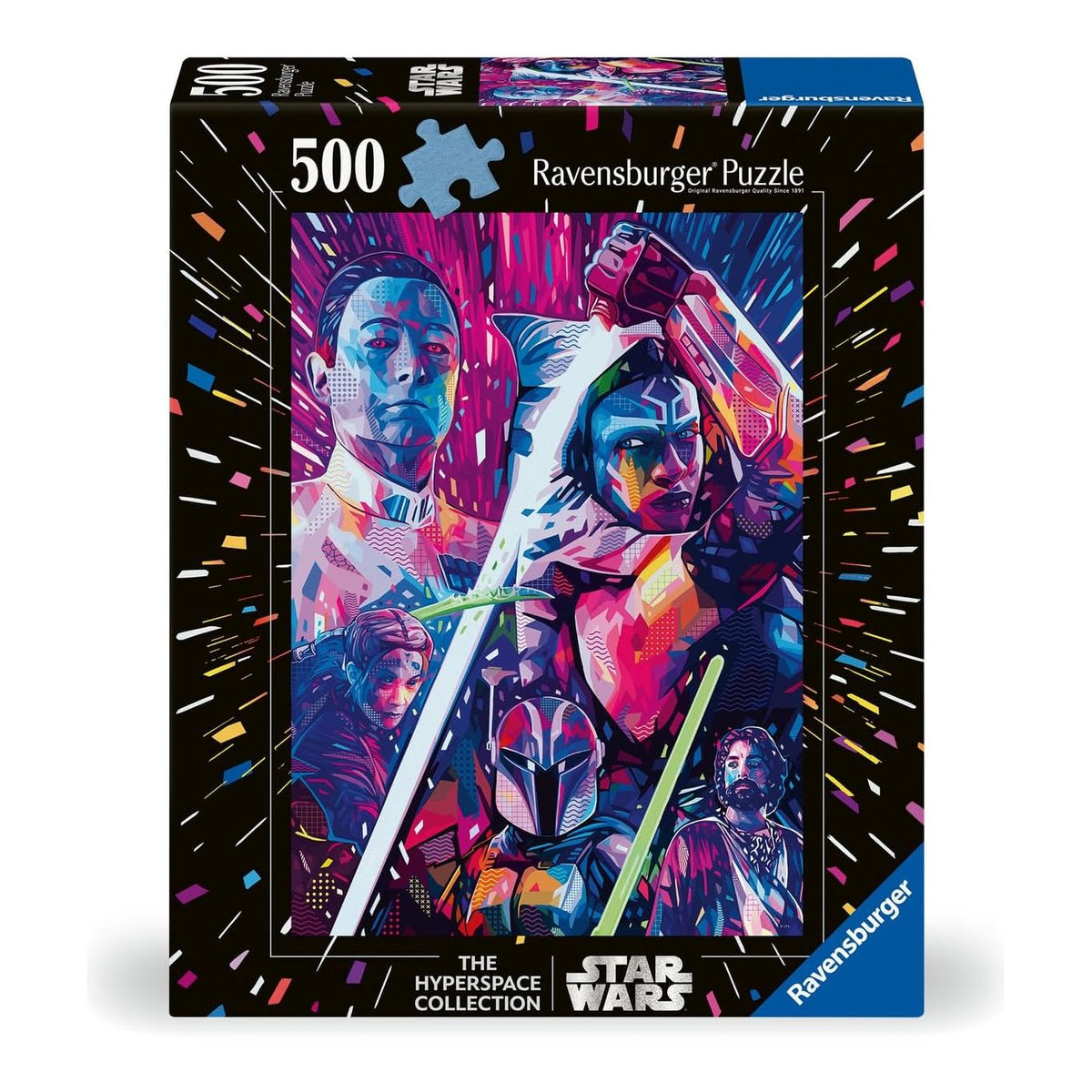 Star Wars - Ahsoka - XXL Ravensburger 500 darabos kirakó puzzle (RA - 12001340) - puzzlegarden