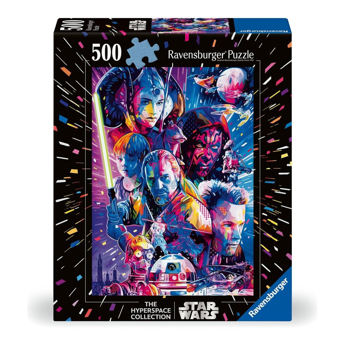 Star Wars - Baljós árnyak - XXL Ravensburger 500 darabos kirakó puzzle (RA - 12001338) - puzzlegarden