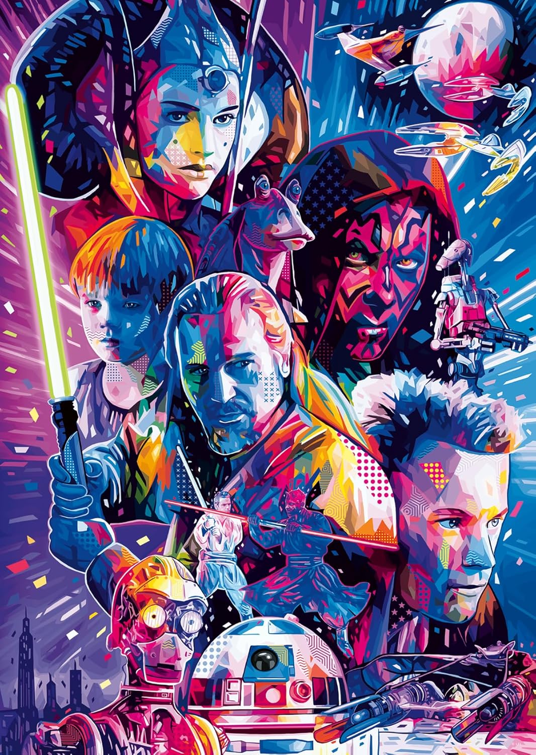 Star Wars - Baljós árnyak - XXL Ravensburger 500 darabos kirakó puzzle (RA - 12001338) - puzzlegarden