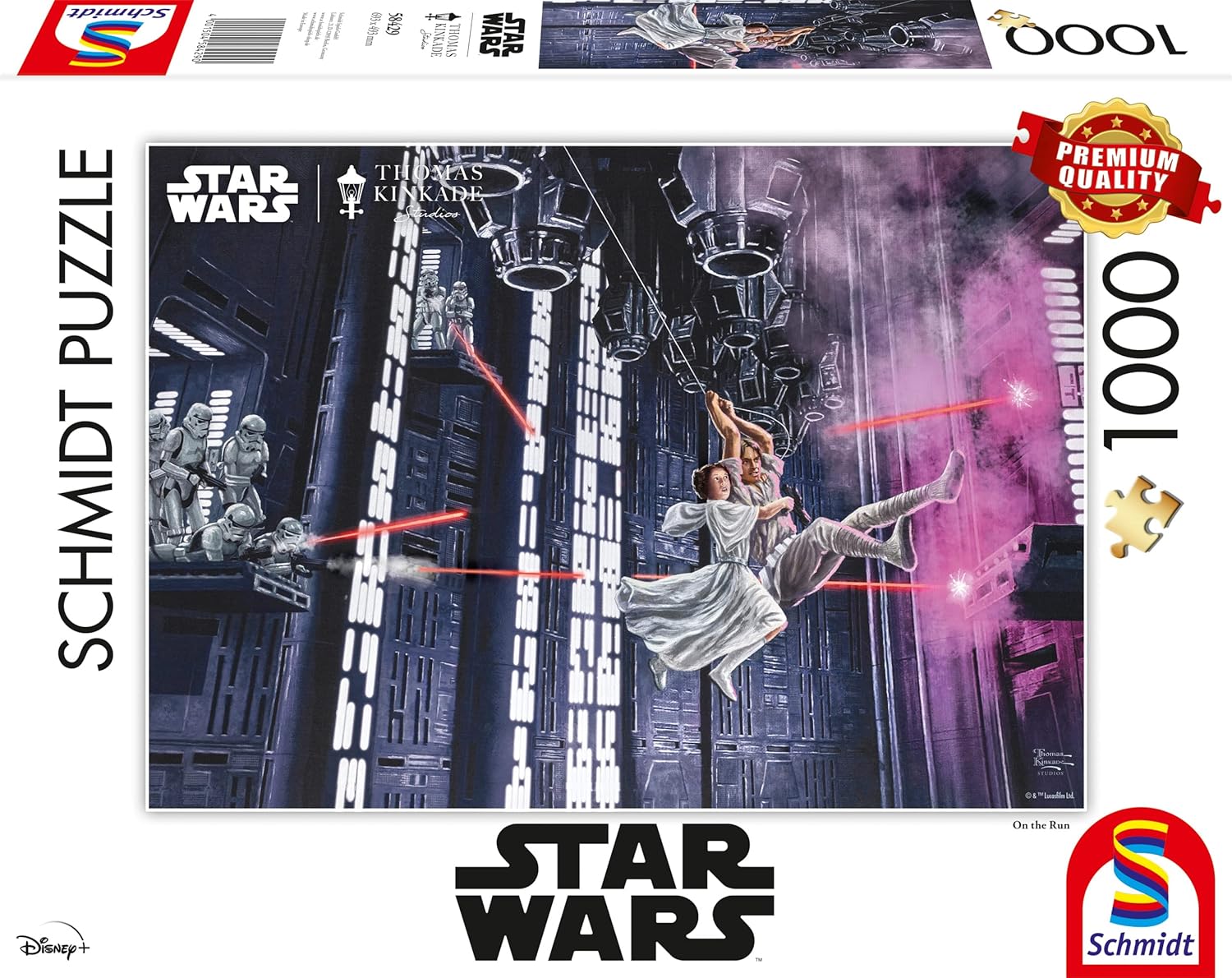 Star Wars – Menekülés közben Schmidt Spiele 1000 darabos kirakó puzzle (SCH - 58429) - puzzlegarden