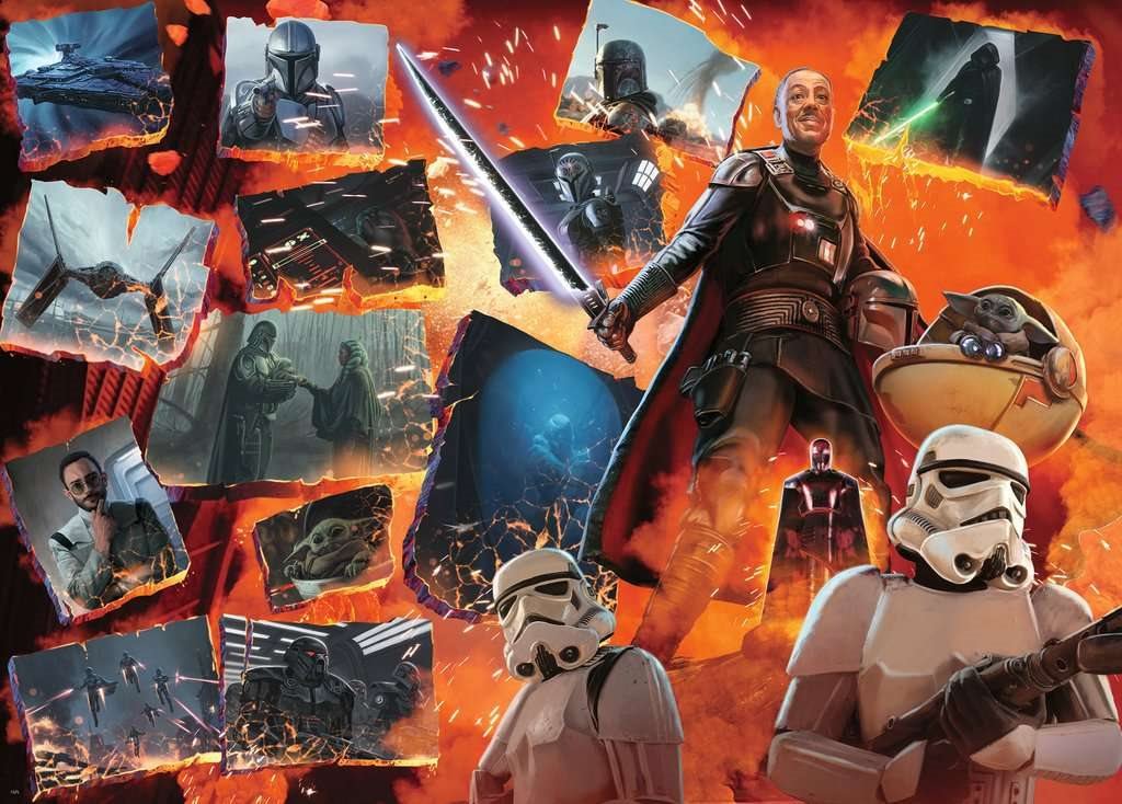 Star Wars Villainous - Moff Gideon Ravensburger 1000 darabos kirakó puzzle (RA - 17343) - puzzlegarden