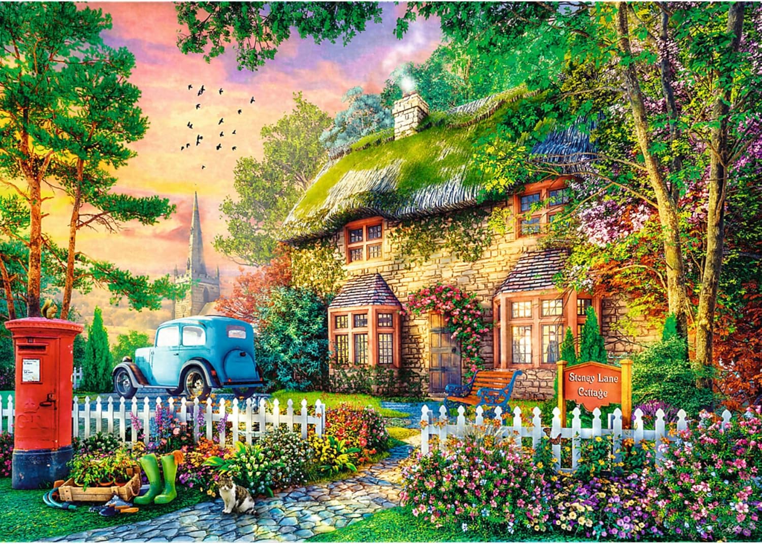 Stoney Lane Kunyhó Trefl 1000 darabos kirakó puzzle (TR - 10852) - puzzlegarden
