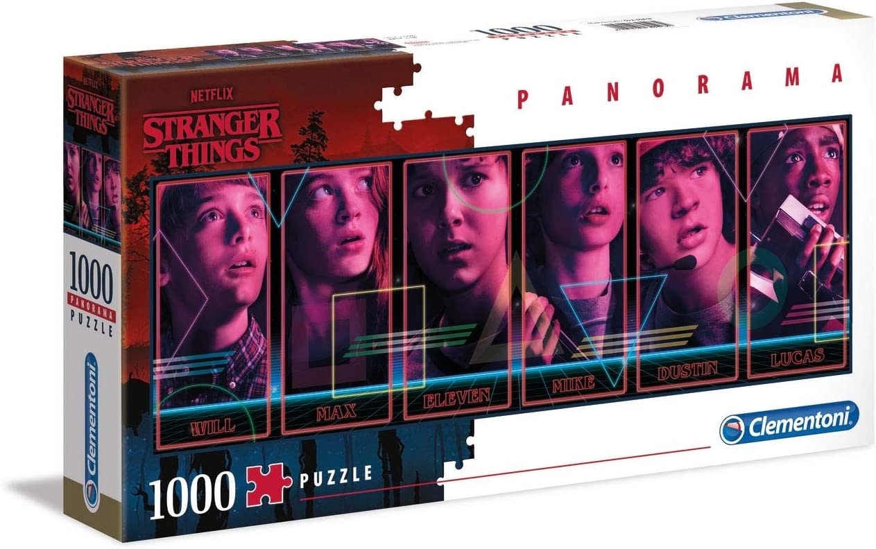 Stranger Things - Panoráma Clementoni 1000 darabos kirakó puzzle (CL - 39548) - puzzlegarden
