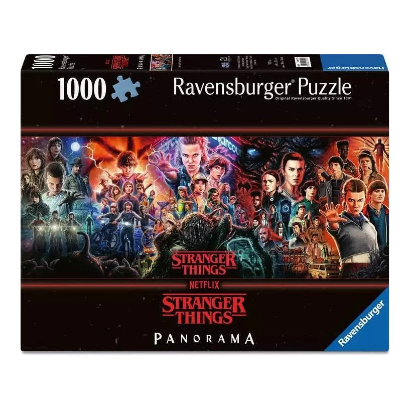 Stranger Things - Találkozunk a túloldalon - panoráma Ravensburger 1000 darabos kirakó puzzle (RA-12001502) - puzzlegarden
