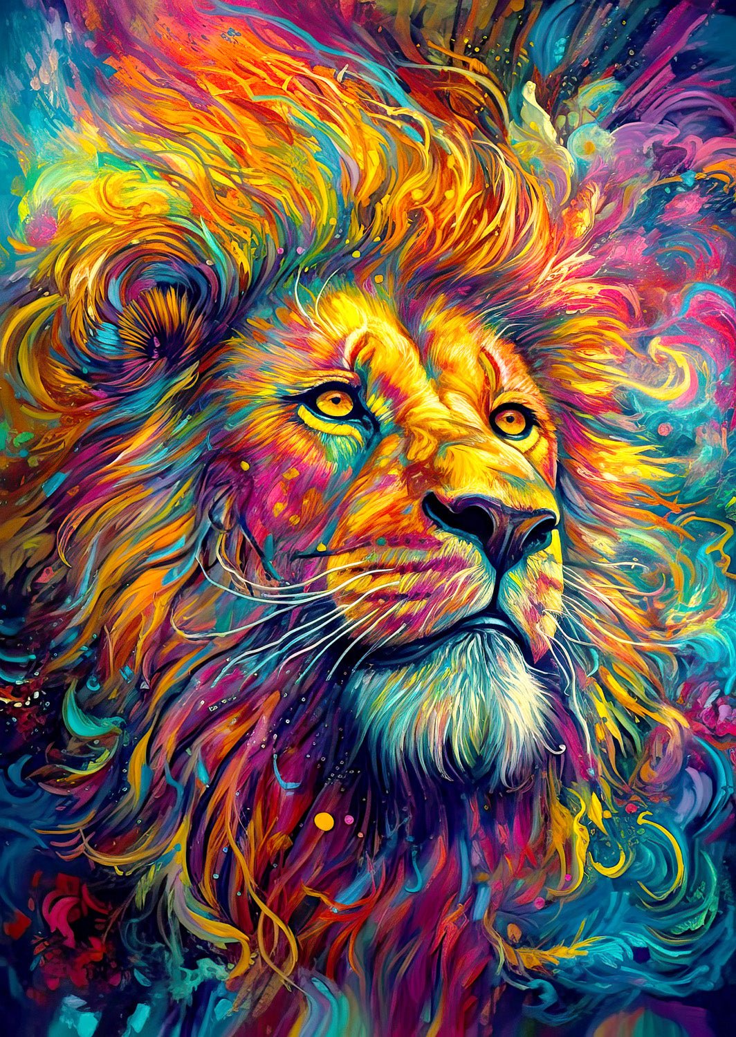 Sugárzó Oroszlán Enjoy 1000 darabos kirakó puzzle (EN - 2205) - puzzlegarden