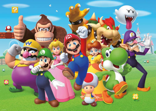Super Mario Ravensburger 1000 darabos kirakó puzzle (RA - 12000455) - puzzlegarden