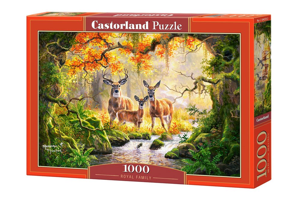 Szarvas család Castorland 1000 darabos kirakó puzzle (C - 104253) - puzzlegarden
