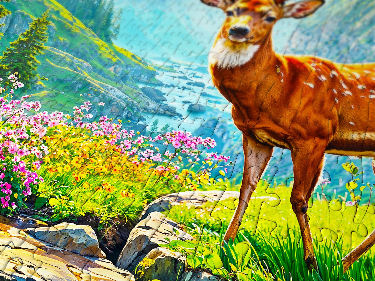 Szarvasparadicsom Enjoy 1000 darabos kirakó puzzle (EN - 2253 5949194022533) - puzzlegarden