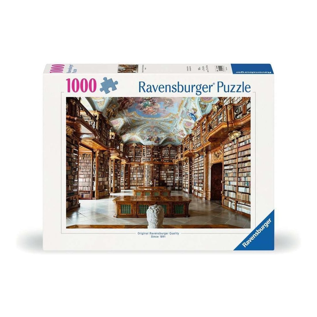 Szent Flórián könyvtár - Linz, Ausztria Ravensburger 1000 darabos kirakó puzzle (RA - 12001440) - puzzlegarden