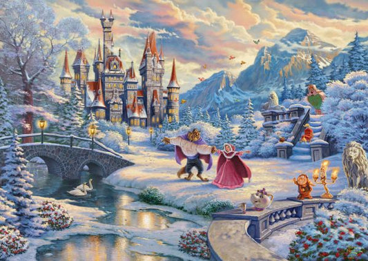 Szépség és a Szörnyeteg - Varázslatos téli Este Schmidt Spiele 1000 darabos kirakó puzzle (SCH - 59671) - puzzlegarden